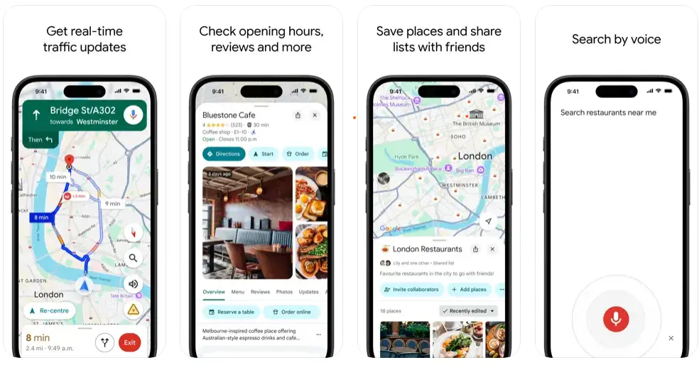 14. Google Maps